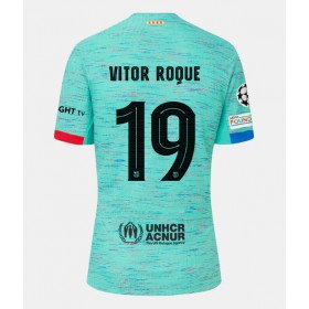 Barcelona Vitor Roque #19 Tredje Kläder 2023-24 Kortärmad